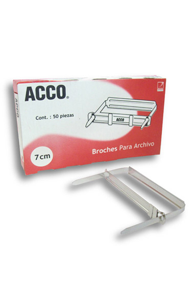 BROCHE ARCHIVO 7 CMS C/50     P1570 ACCO 015707 P1570