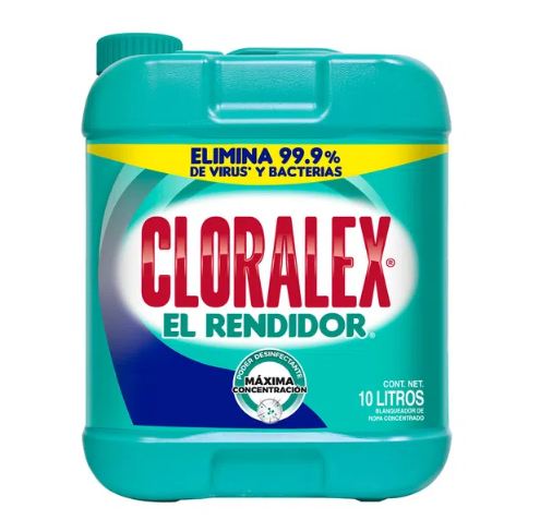 CLORO BLANQUEADOR     10LT      CLORALEX 401306