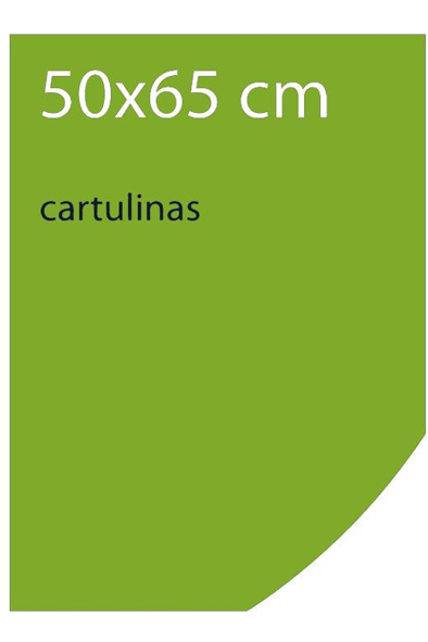 CARTULINA 50X65 IRIS VERDE BILLAR  COLOR 329551 PLUS 180GRS C
